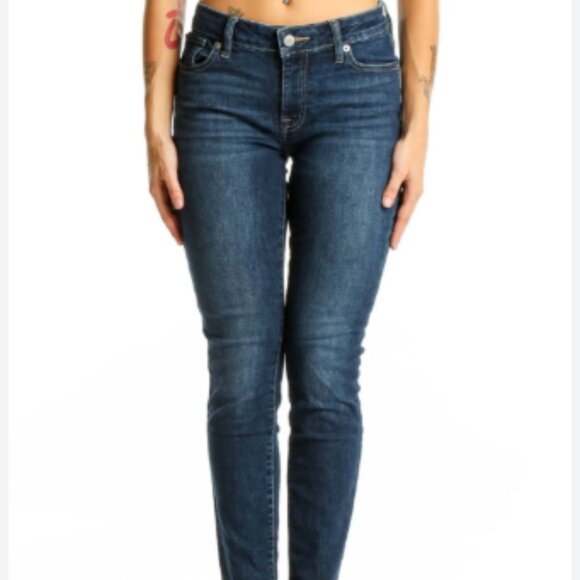 Lucky Brand Denim - Lucky Brand Dark Blue Jeans Women Size 6/28 NWOT